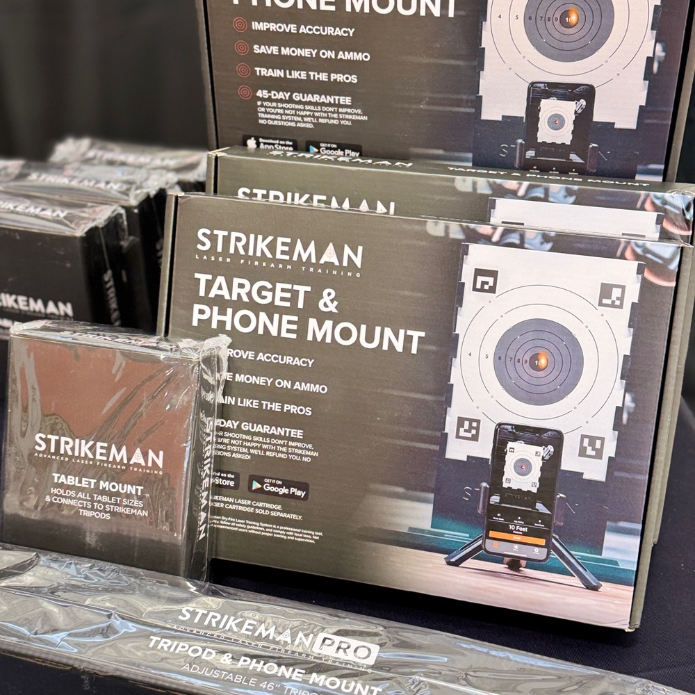 Target & Phone Mount - Black